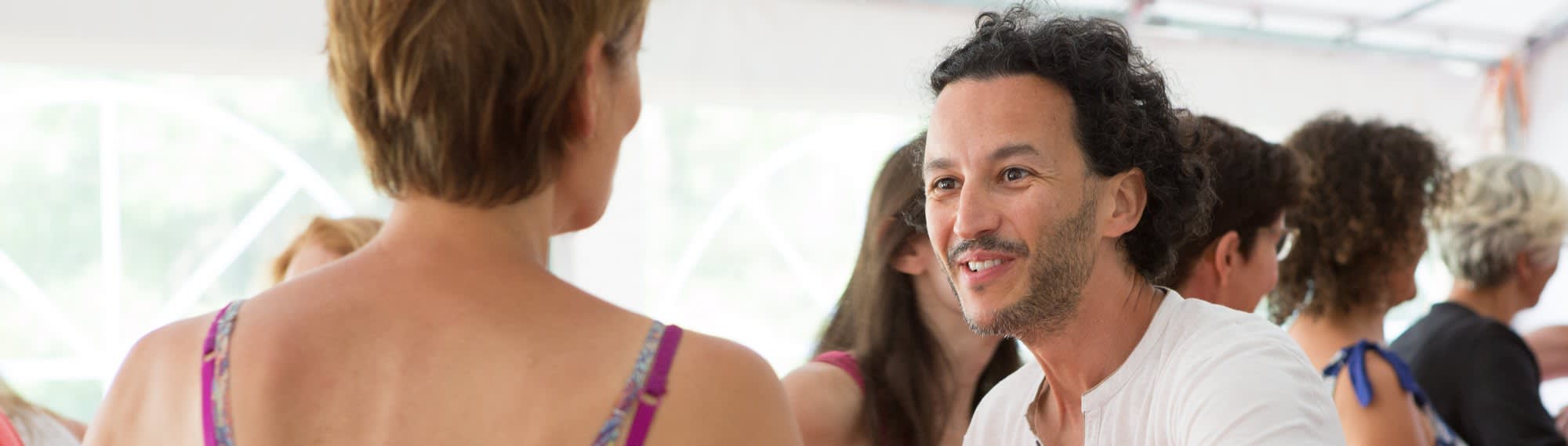 Couple en stage de danse